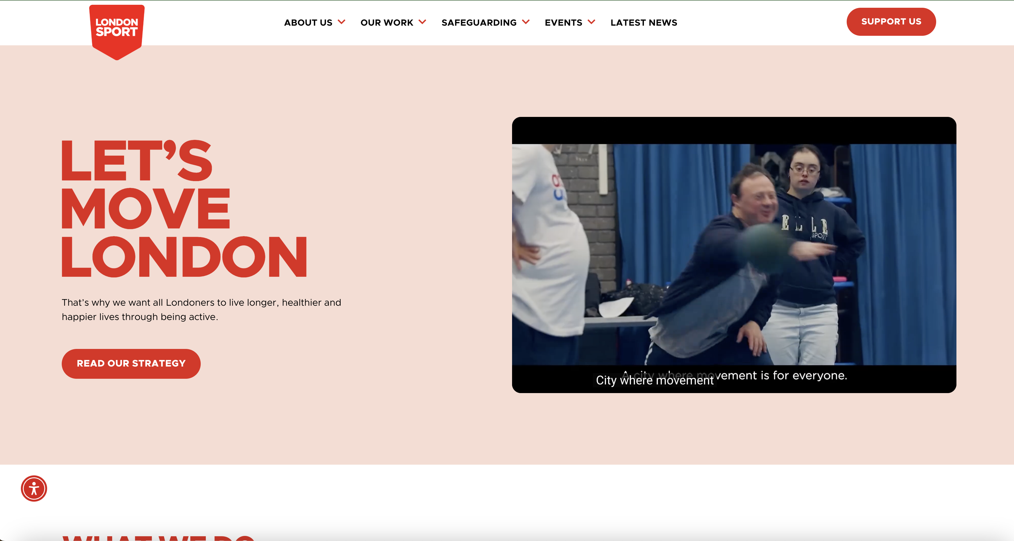 London Sport homepage